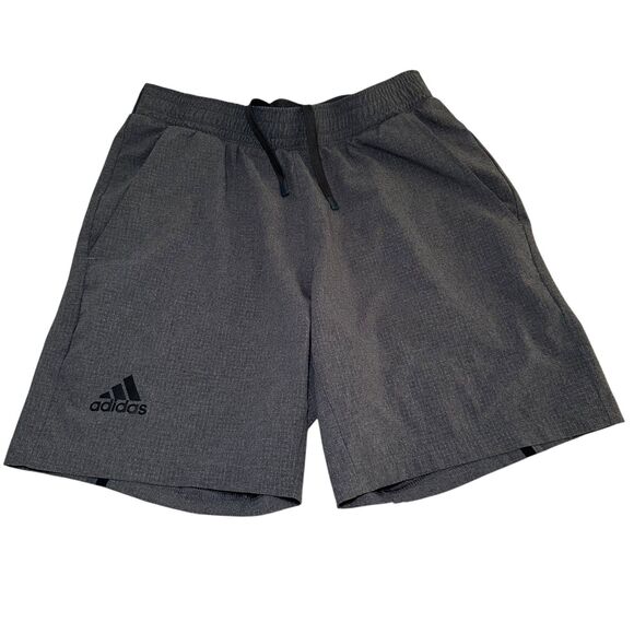 Adidas Aeroready Training Essentials Woven S7 Shorts Men Small Gray Performance - Picture 1 of 5